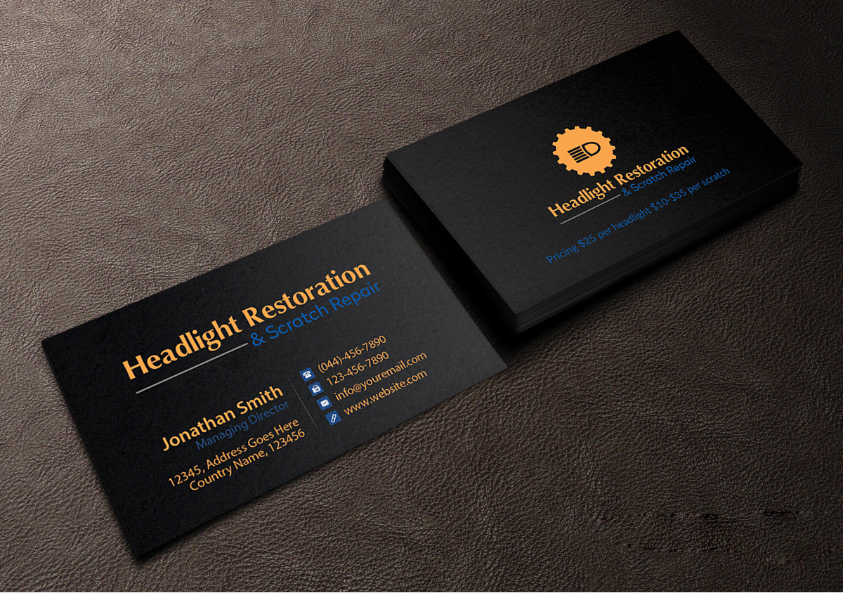Business Card Design by Creations Box 2015 for this project | Design #6560906