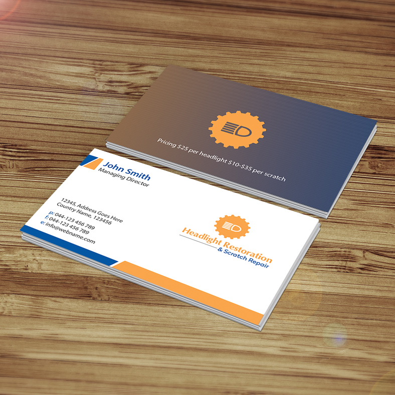 Business Card Design by Creations Box 2015 for this project | Design #6560931