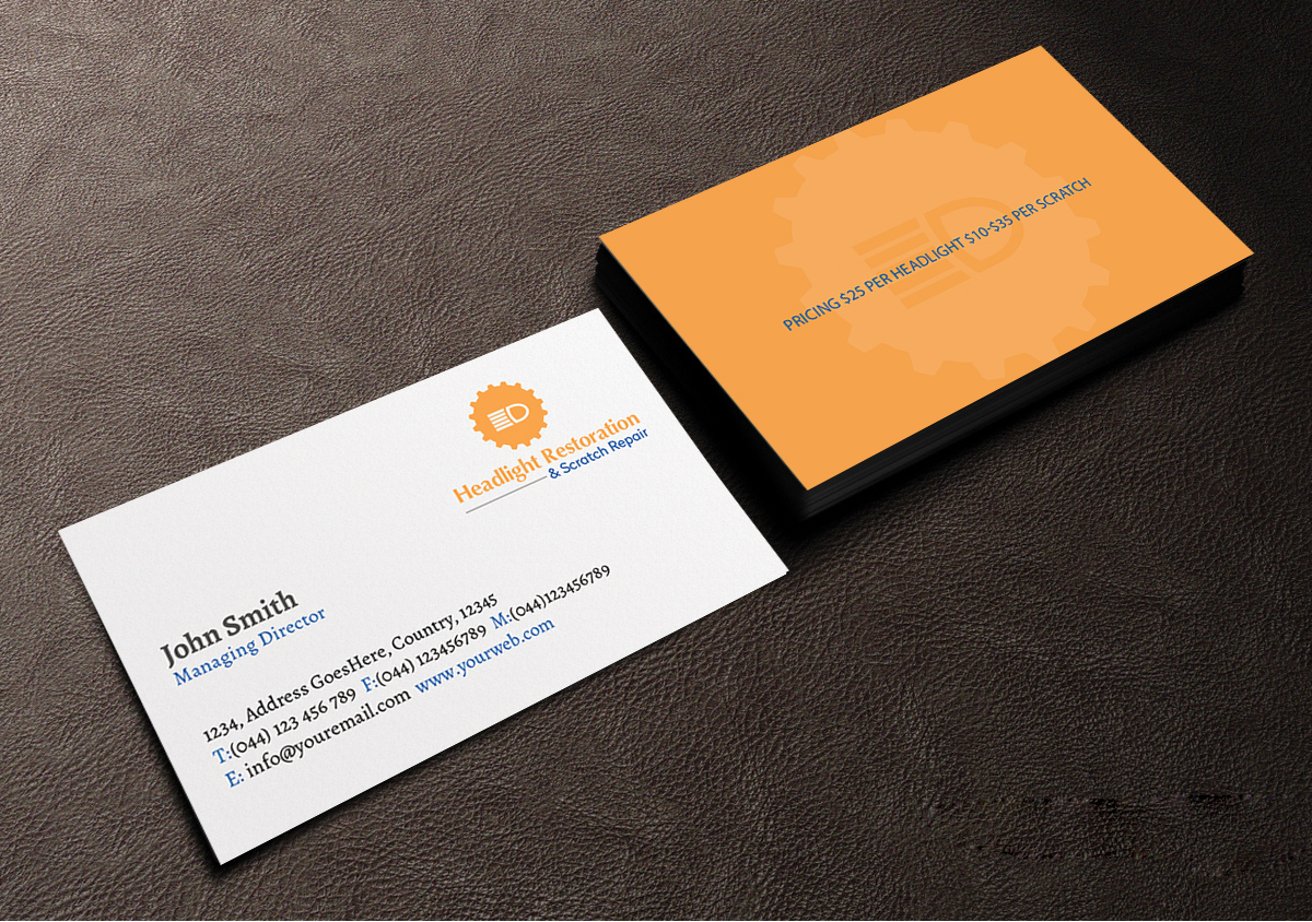 Business Card Design by Creations Box 2015 for this project | Design #6560932