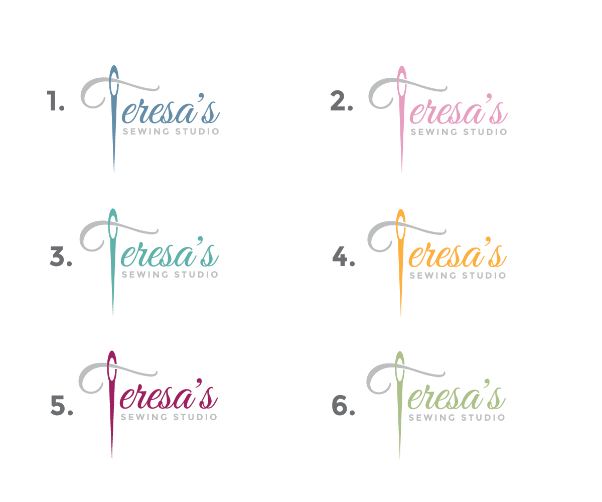 Logo Design by Hasna Designs for Teresa''''s Sewing Studio | Design #6598431