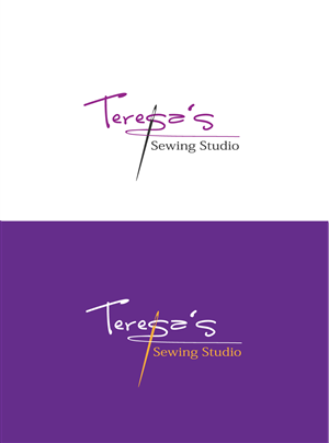 Logo Design by mosu for Teresa''''s Sewing Studio | Design #6555227