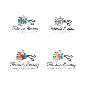 Logo Design by xWeb.gr for Teresa''''s Sewing Studio | Design: #6584821