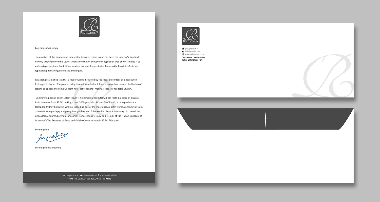 Stationery Design by kousik for this project | Design #6651695