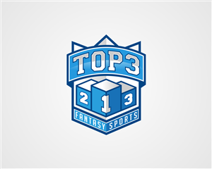 Top3 or Top3 Fantasy Sports | Logo Design by alpino