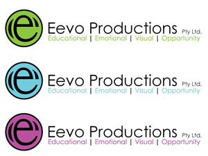 Diseño de Logo por Starkal Graphicx para Eevo Productions Pty Ltd | Diseño: #1710727