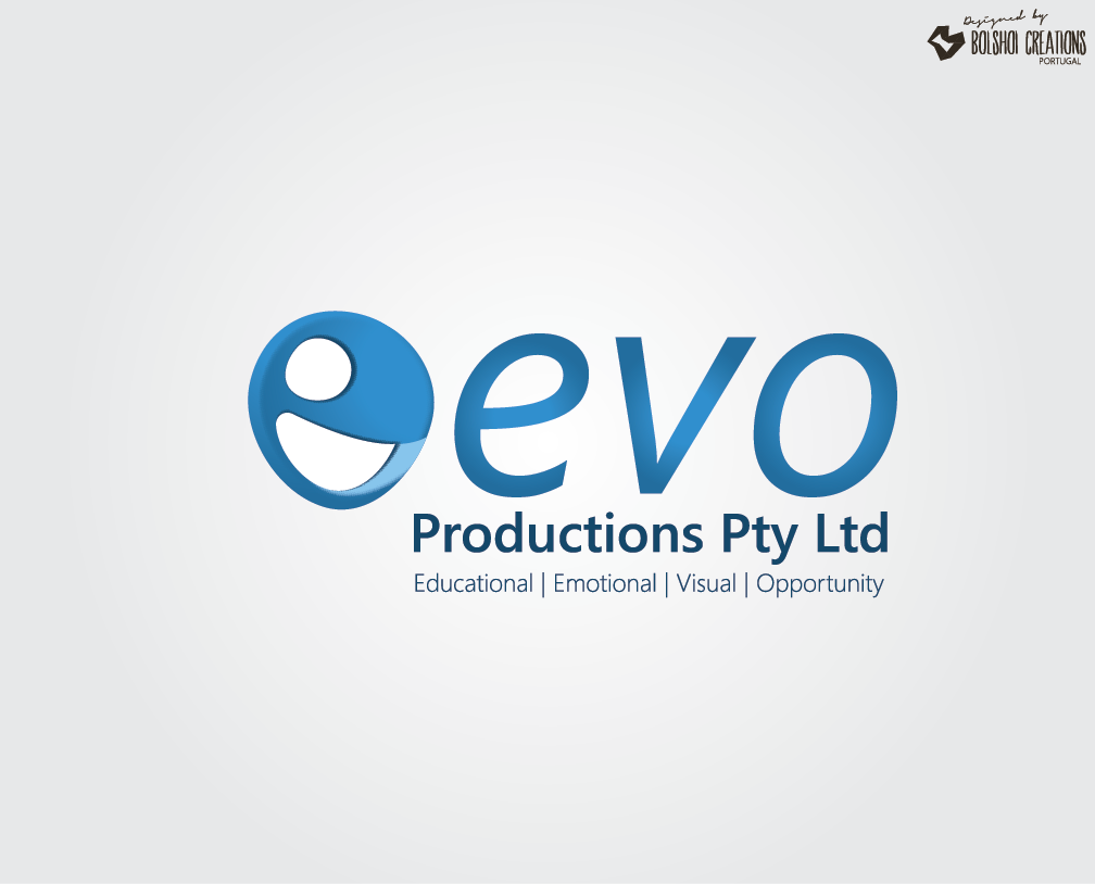 Diseño de Logo por Bolshoi Creations para Eevo Productions Pty Ltd | Diseño #1716436