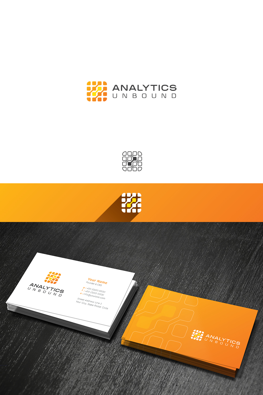 Logo Design by Petrovic N for Analytics Unbound | Design #6601873