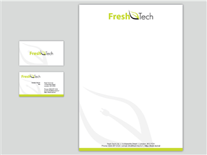 Diseño de Papelería por Darina Stoianova para Fresh Tech Ltd | Diseño #347111