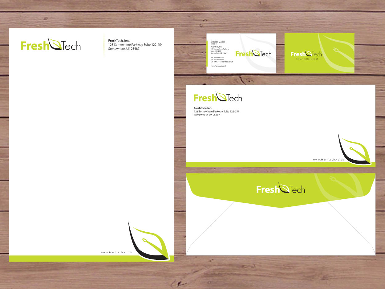 Schreibwaren-Design von Priyo Subarkah für Fresh Tech Ltd | Design #346573