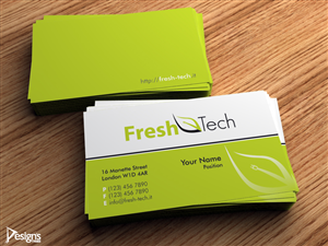 Fresh Tech IT company Soho london Stationary | Schreibwaren-Design von DesignsTRIBE