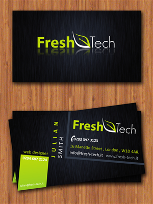 Diseño de Papelería por La Creation para Fresh Tech Ltd | Diseño #350567
