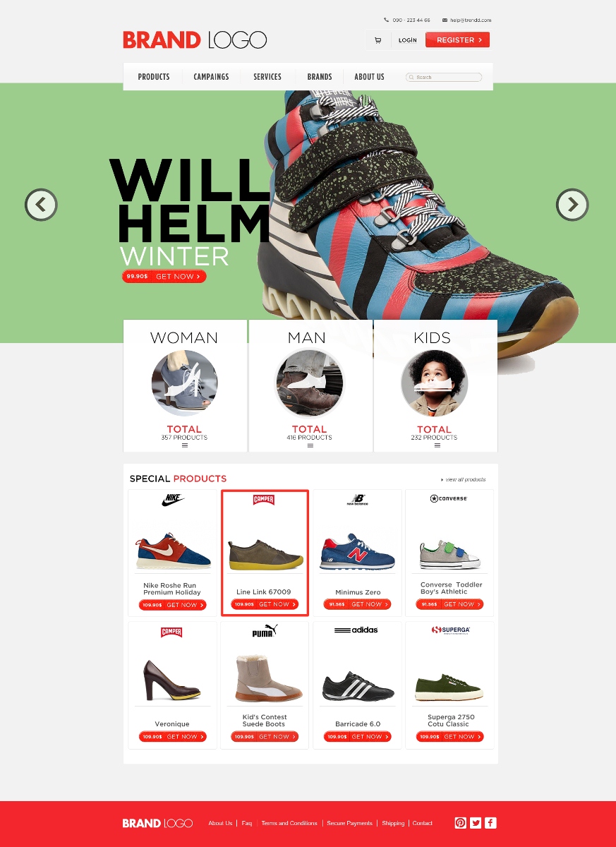 Web Design by Danang Prastiawan for this project | Design #6547273