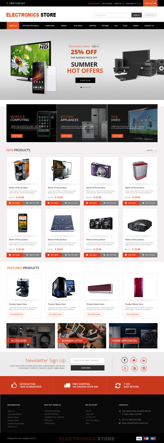 Web Design par Creations Box 2015 pour ce projet | Design #6548614