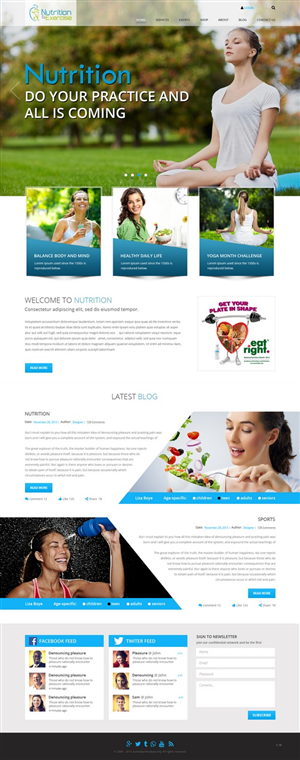 Diseño Web por pb para Functional Nutrition International Pty. Ltd. | Diseño: #6603317