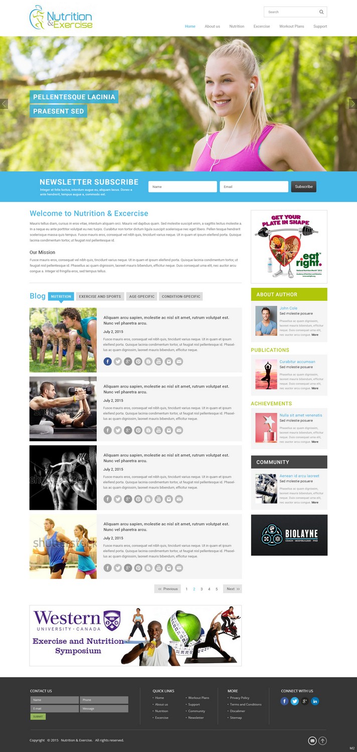 Diseño Web por pb para Functional Nutrition International Pty. Ltd. | Diseño #6603332