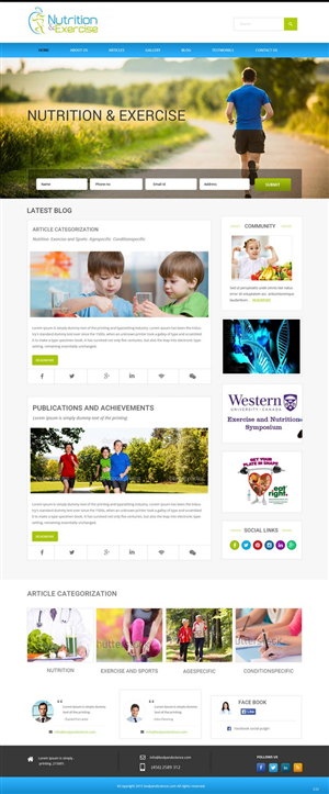 Diseño Web por pb para Functional Nutrition International Pty. Ltd. | Diseño: #6611479