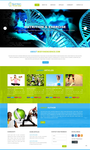 Web Design by pb for Functional Nutrition International Pty. Ltd. | Design: #6611493