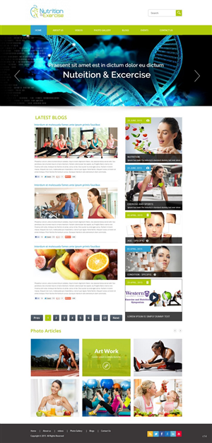 Web Design by pb for Functional Nutrition International Pty. Ltd. | Design: #6611500