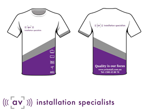 T-Shirt-Design von MP Designs für AV Installation Specialists | Design #6630694