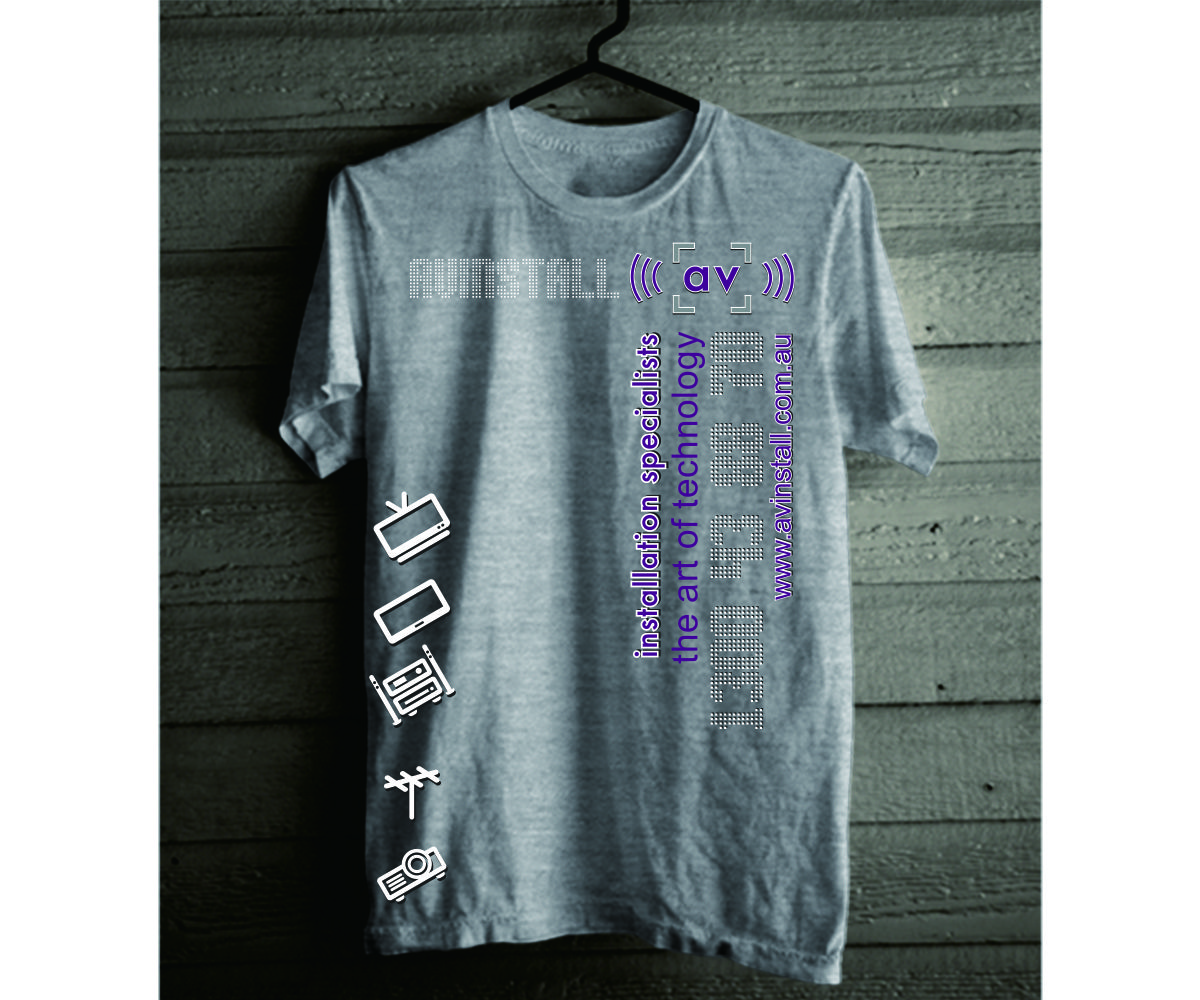 T-shirt Design by ochaTheAngel for AV Installation Specialists | Design #6622099