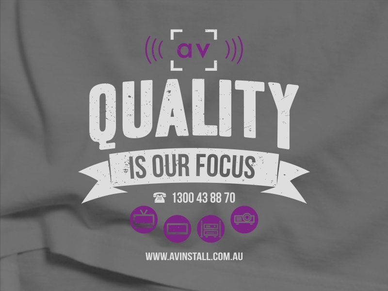 T-shirt Design by 2ndfloorharry for AV Installation Specialists | Design #6636859