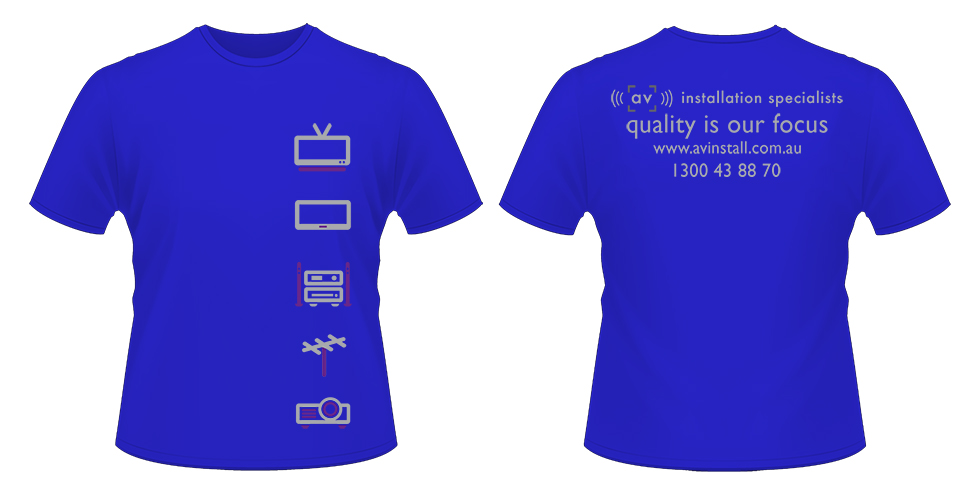 T-shirt Design by Orion Designs for AV Installation Specialists | Design #6612512