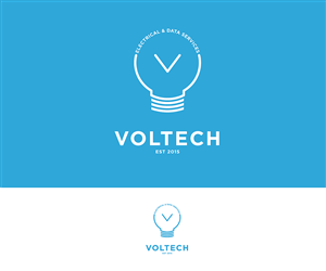 Logo Design by Seo07man for Voltech Electrical & Data Services | Design #6570492