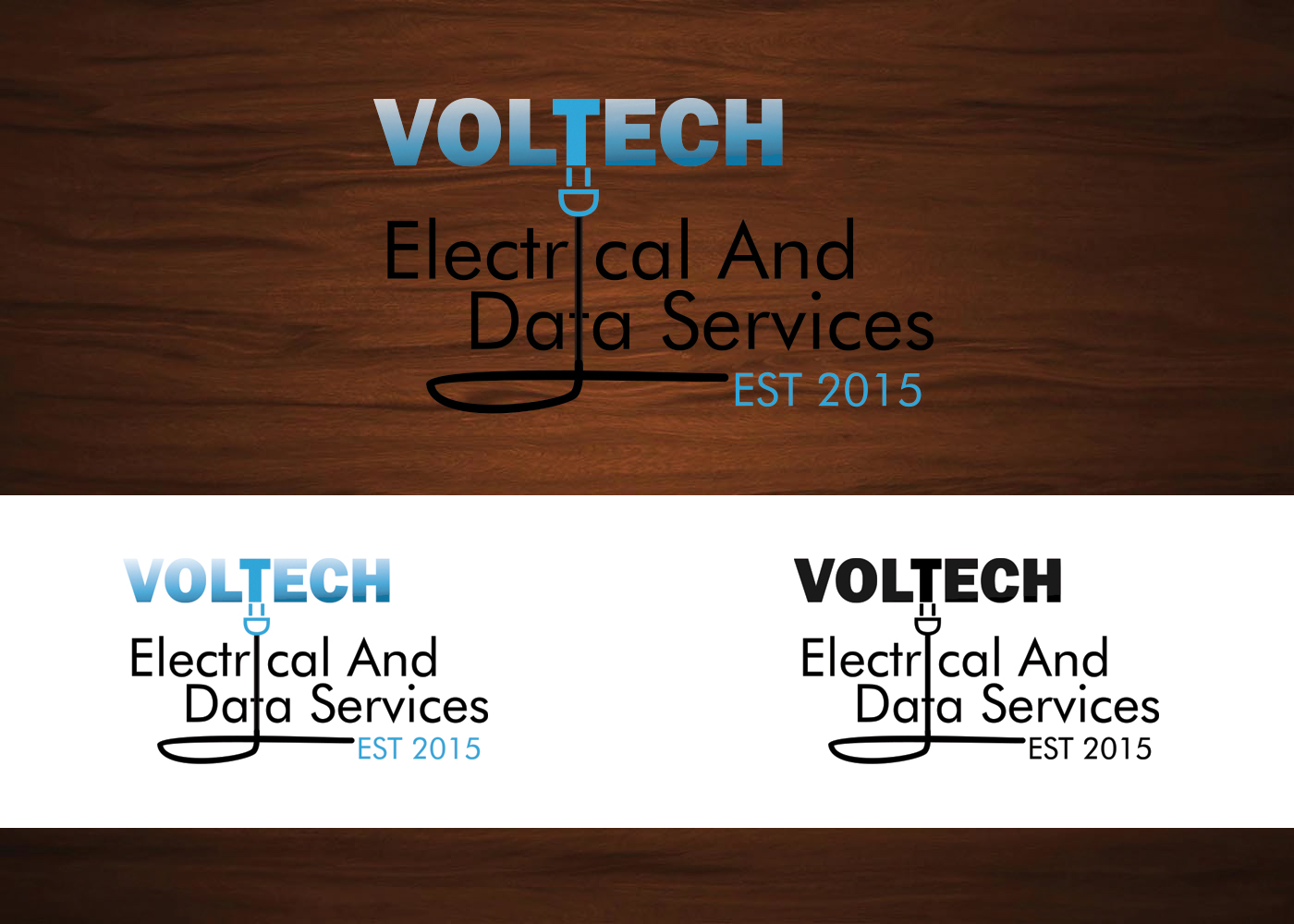 Logo Design by uk for Voltech Electrical & Data Services | Design #6557260