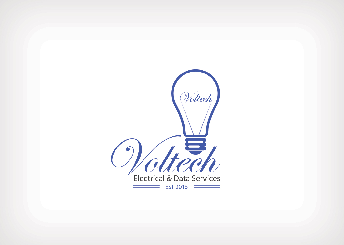 Logo Design by uk for Voltech Electrical & Data Services | Design #6557320