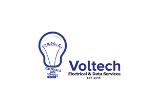 Logo Design by uk for Voltech Electrical & Data Services | Design: #6559258