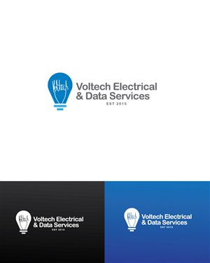 Logo Design by Logoziner for Voltech Electrical & Data Services | Design: #6554951
