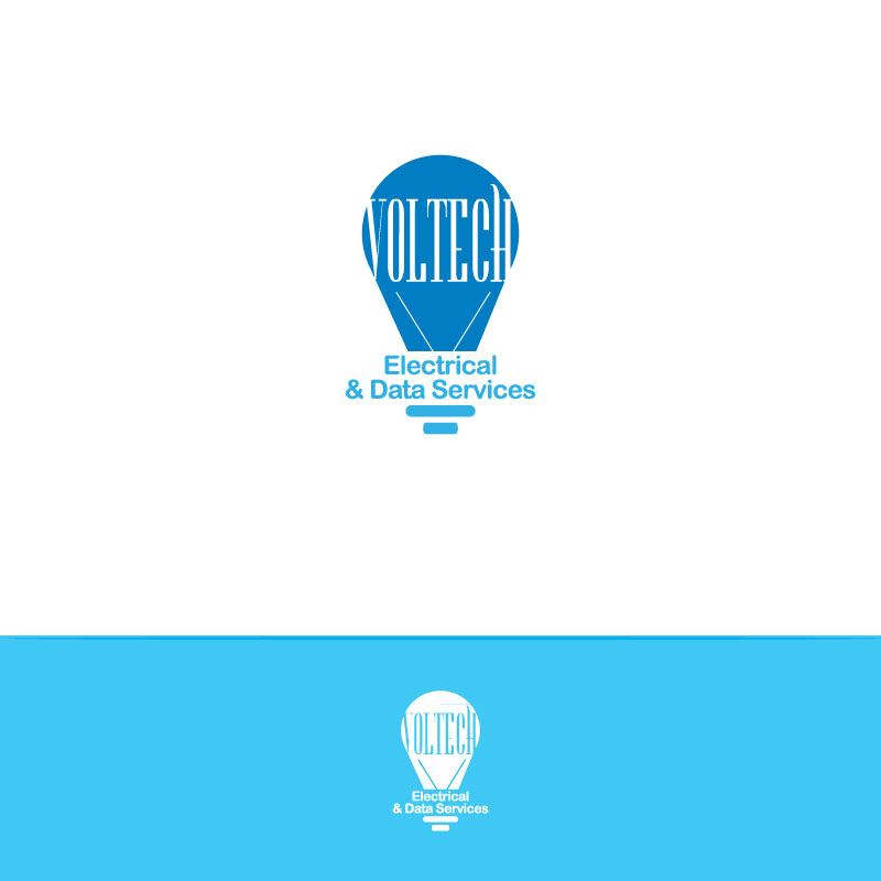 Logo Design by Logoziner for Voltech Electrical & Data Services | Design #6606282