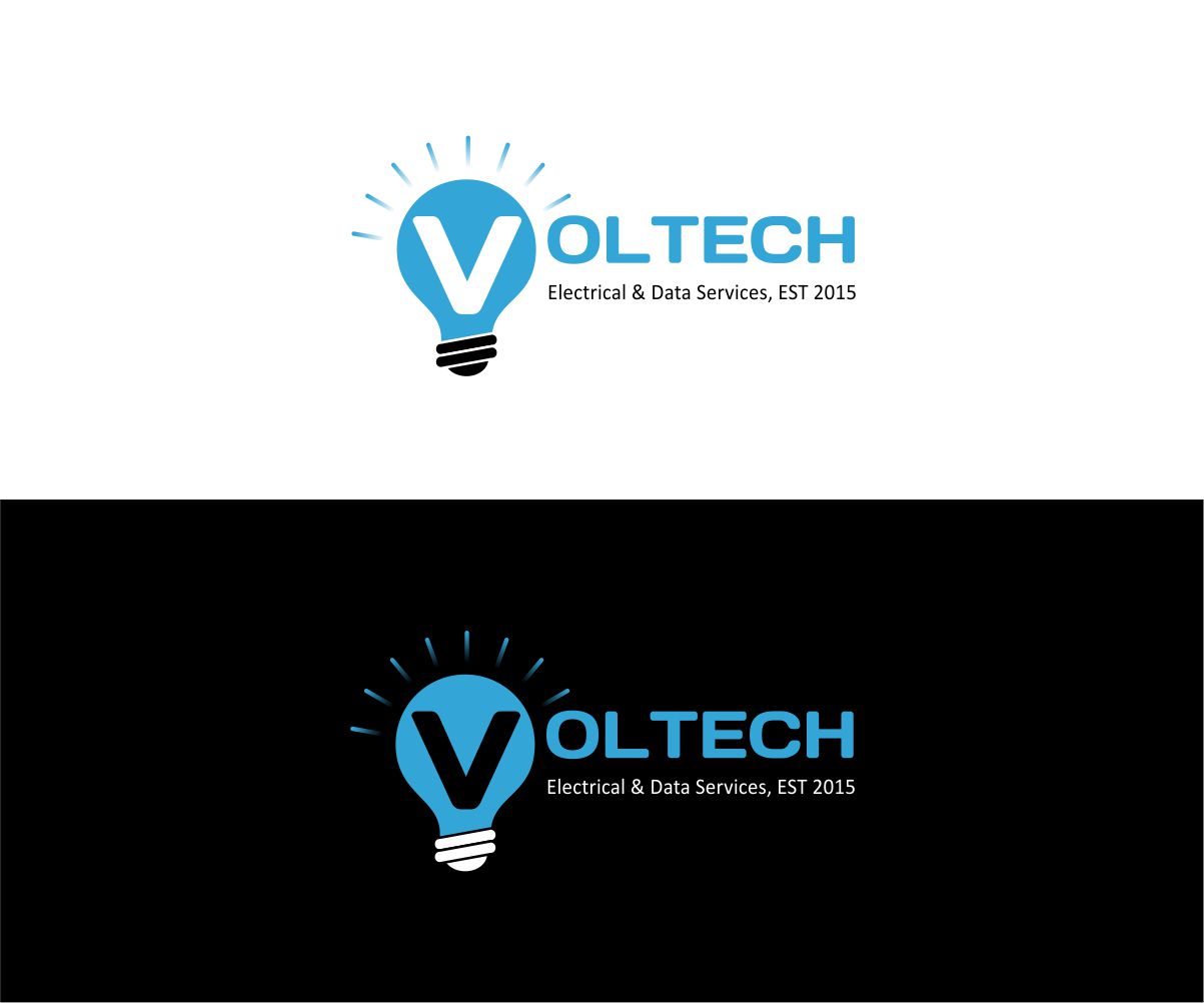 Diseño de Logo por DesDesign para Voltech Electrical & Data Services | Diseño #6577487