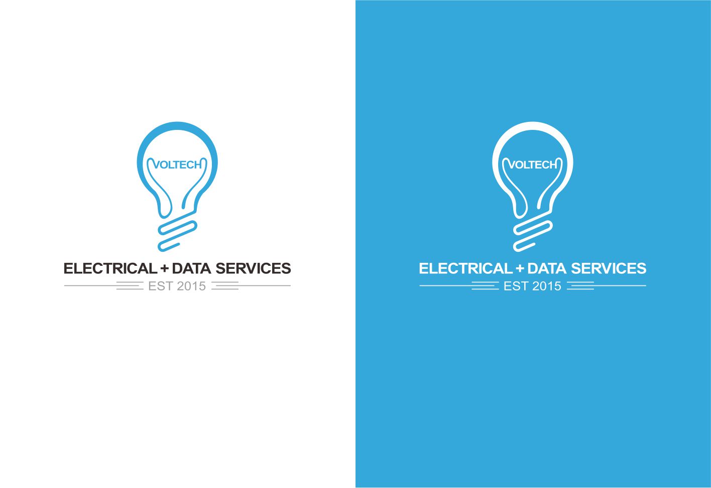 Design de Logo par triasmoro pour Voltech Electrical & Data Services | Design #6577649