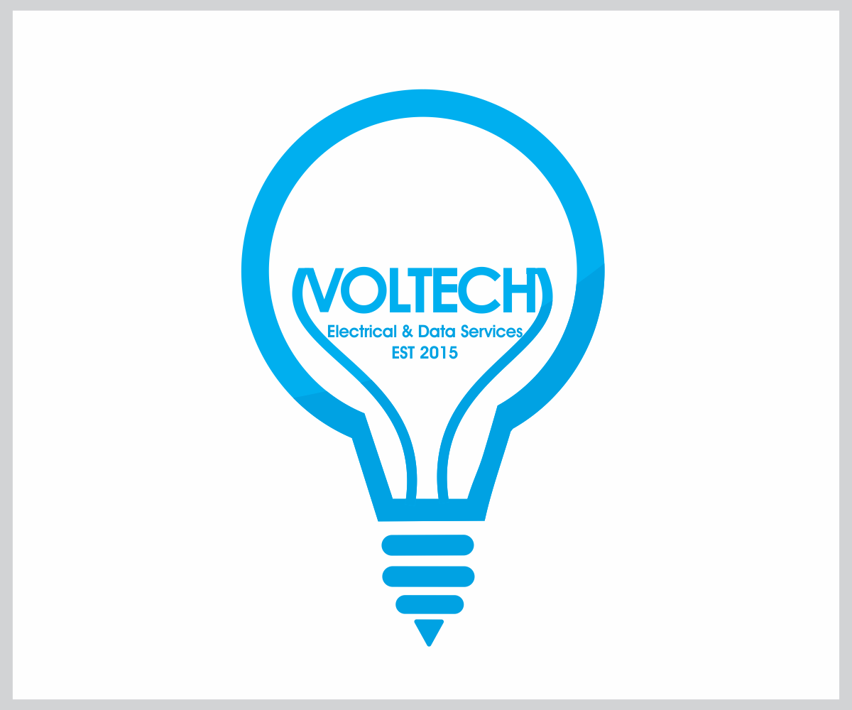 Logo Design by ESolz Technologies for Voltech Electrical & Data Services | Design #6558955