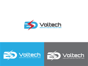 Logo Design by Anyl Thapa for Voltech Electrical & Data Services | Design #6547278