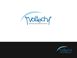 Logo Design by GZ Designs for Voltech Electrical & Data Services | Design: #6550720