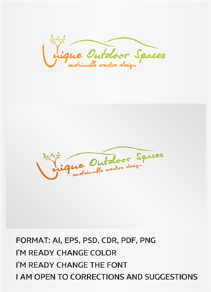 Logo Design by artsterdam for unique outdoor spaces ltd | Design: #6551564