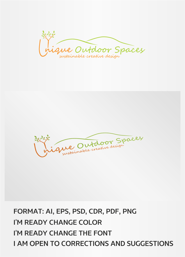 Logo Design by artsterdam for unique outdoor spaces ltd | Design #6551569