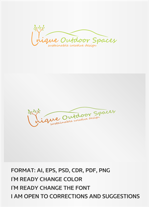 Logo Design by artsterdam for unique outdoor spaces ltd | Design: #6551569