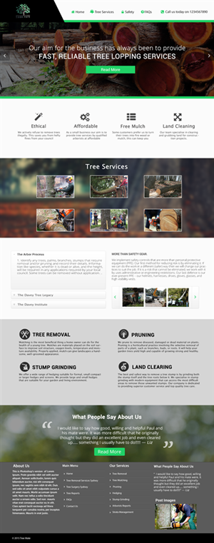 Diseño Web por Saurabh para este proyecto | Diseño #6633850