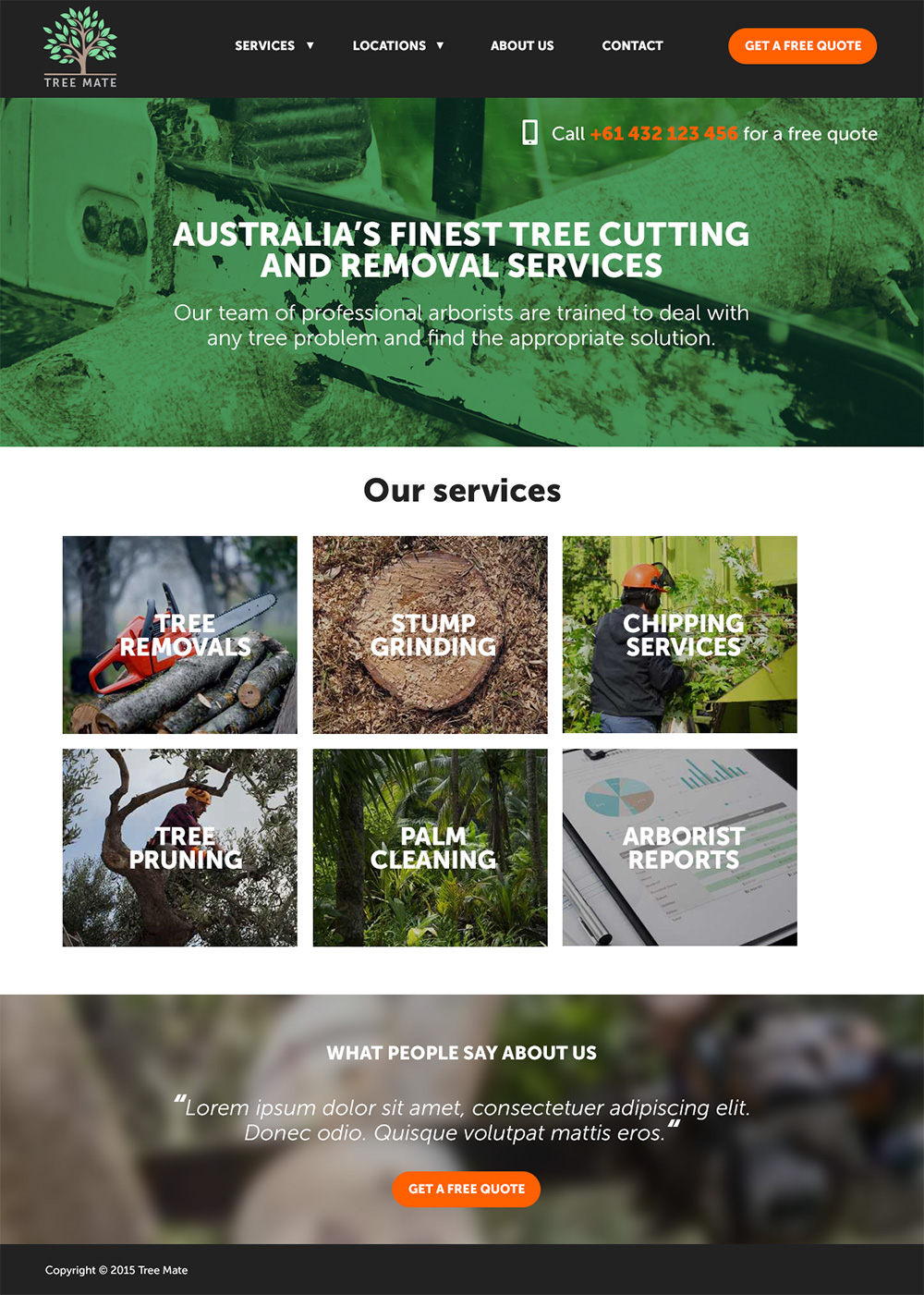 Web Design by Teemu Hakala for this project | Design #6590056