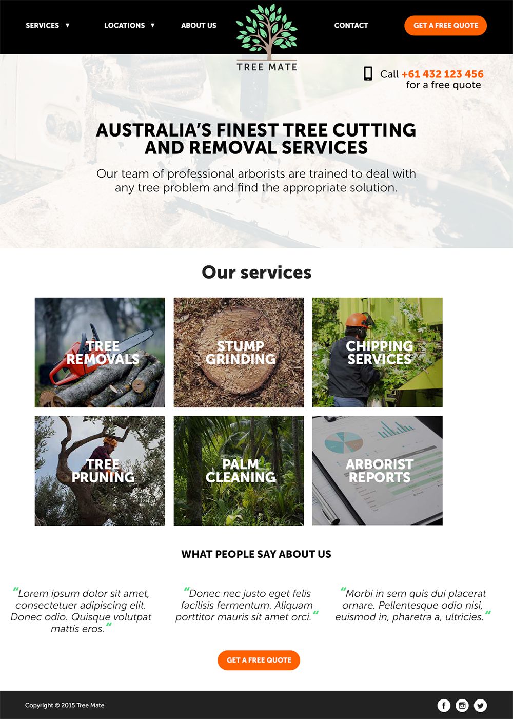 Web Design by Teemu Hakala for this project | Design #6601294