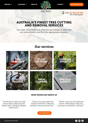 Web Design by Teemu Hakala for this project | Design: #6601294