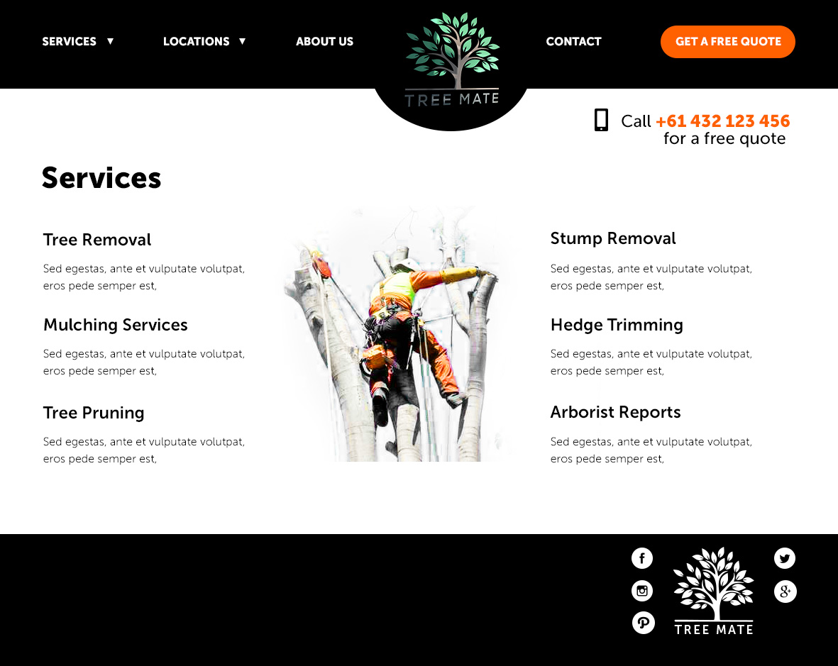 Web Design by Teemu Hakala for this project | Design #6658575