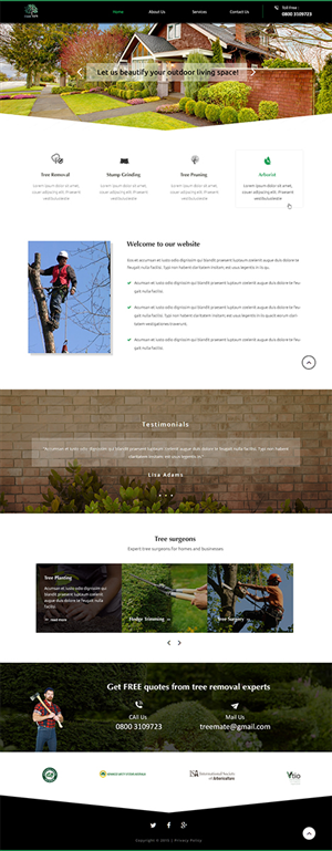 Web Design by Karthik_Designer for this project | Design: #6603242