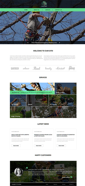 Web Design by Karthik_Designer for this project | Design: #6603253