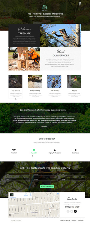 Web Design by Karthik_Designer for this project | Design: #6603257