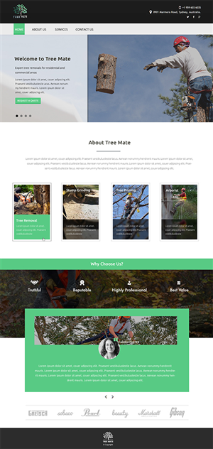 Web Design by Karthik_Designer for this project | Design: #6603259