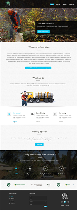 Web Design by Karthik_Designer for this project | Design: #6637389